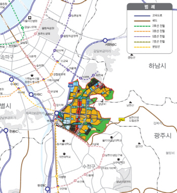 LH, 위례신도시 상업·준주거용지 11필지 공급.."노른자 상권"