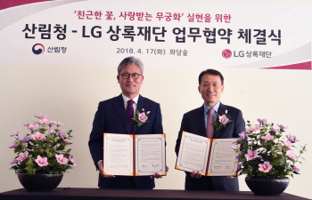 LG, 나라꽃 '무궁화' 확산 나선다