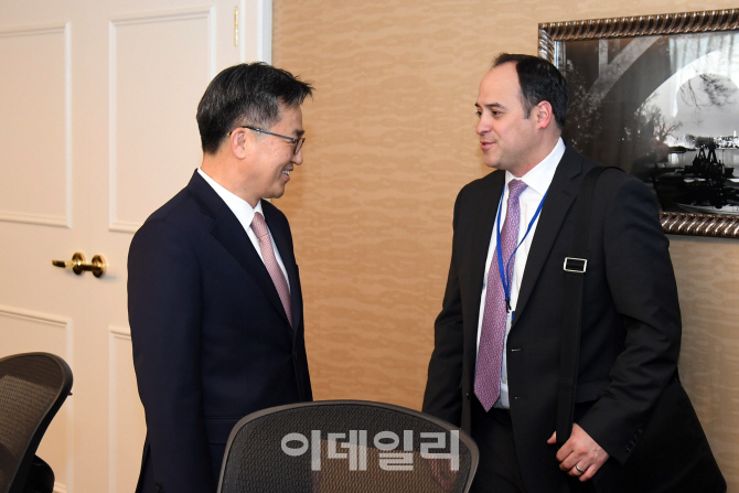 [포토]S&P 고위층 만난 김동연 경제부총리