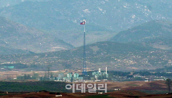 [포토]'북한 기정동 마을'
