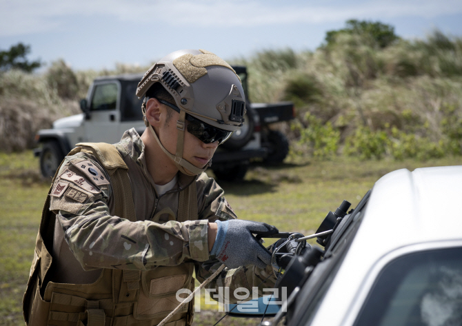[포토] '2018 Silver Flag' 훈련 참가한 공군요원