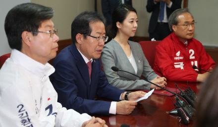 한국당 “배현진·김대식·길환영 압승할 것… 안정권 지표 있다”