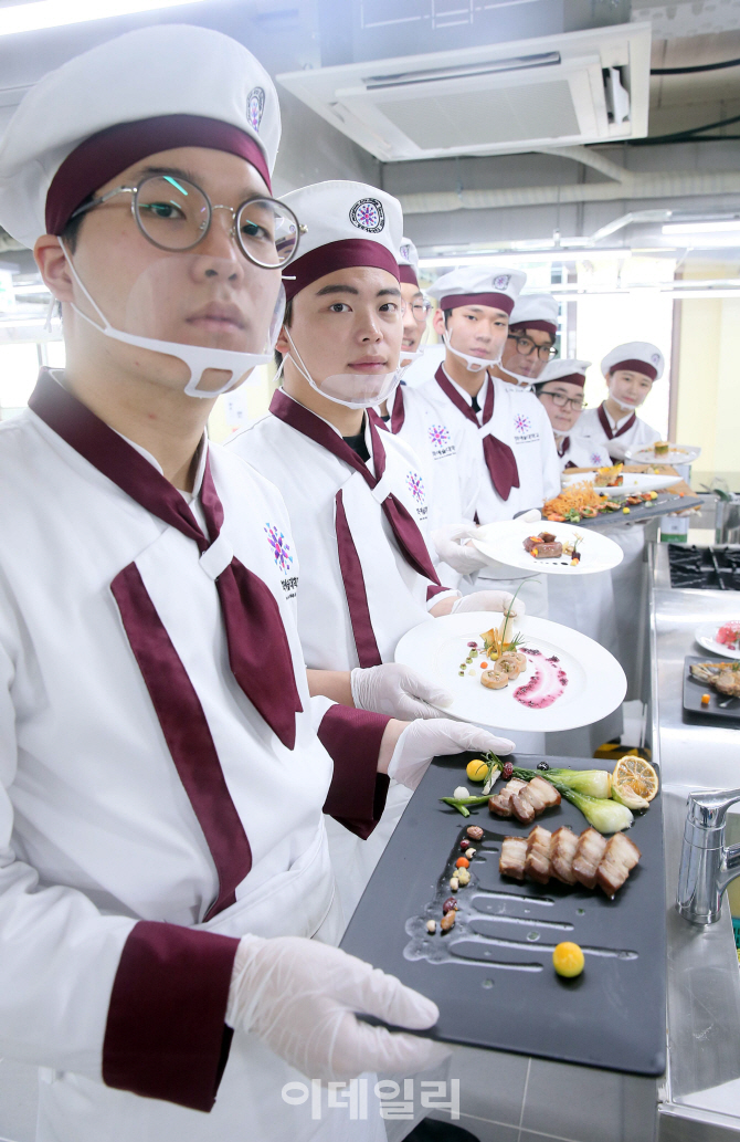 [포토]'요리전공 학생들의 솜씨는'