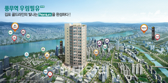 김포도시철도 풍무역 역세권 ‘우림필유 파비엥’ 분양