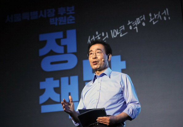 박원순 “안철수·김문수 단일화해도 상황 바꾸긴 어려울 것”