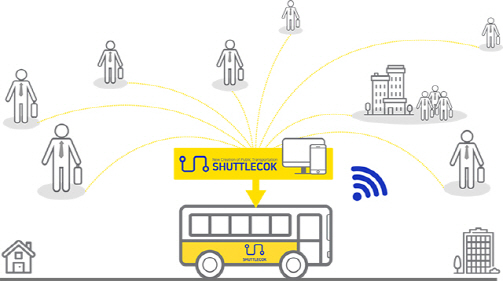 셔틀버스 공유 서비스 ‘셔틀콕’, ‘월드IT쇼 2018’ 참가