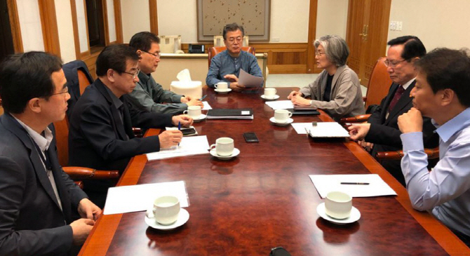 추미애 "북미정상회담 취소, 아직 비관·낙담할 때 아니다"