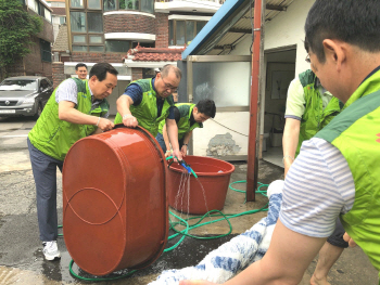 코오롱 '사회봉사 주간'…임직원 1200명 참여