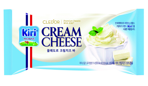 프랑스 치즈 품은 아이스크림···빙그레 '끌레도르 크림치즈바'