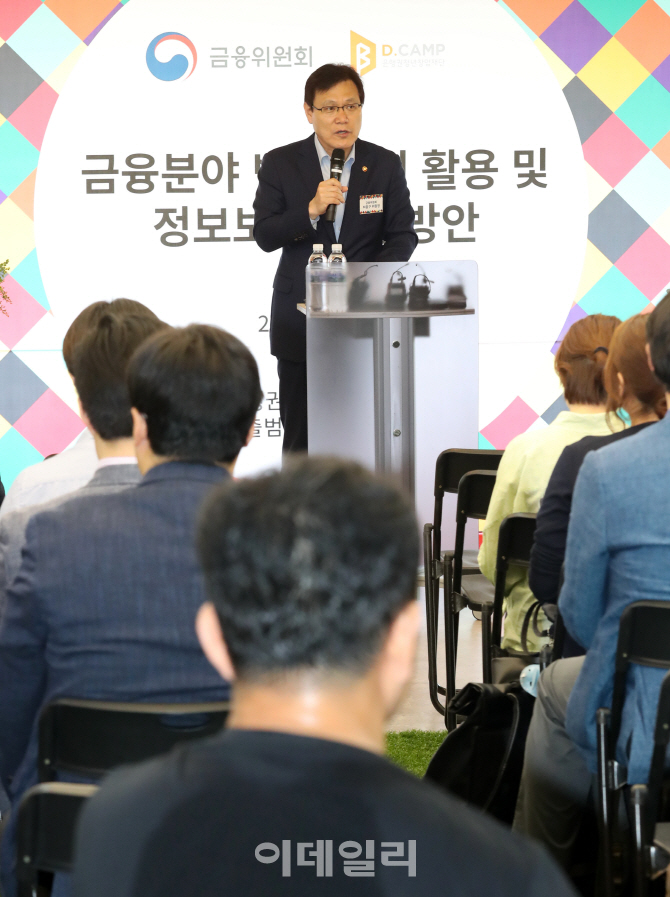 [포토]최종구, “비금융 데이터 활용으로 ‘씬 파일러’ 포용할 것”