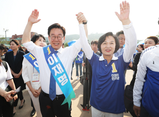 이재명, 남경필 ‘텃밭’ 수원 공략 “한국당에 철퇴내려야”