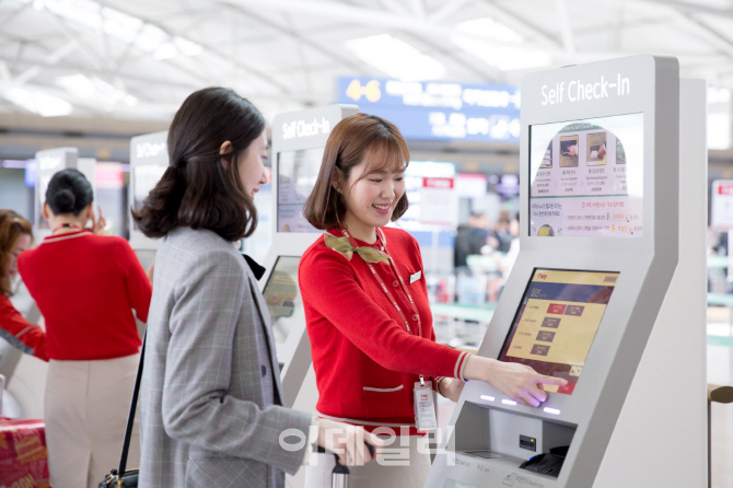 티웨이항공, 국제선 셀프 체크인 이용 고객 전년比 91% 증가