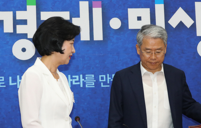 추미애 "국민중심 협치"…김동철 "야당 의견 반영이 협치"