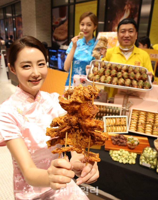 [포토]백화점에서 만난 대만 야시장