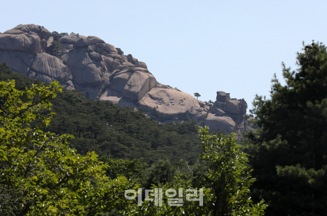 [포토]금강산 거북바위