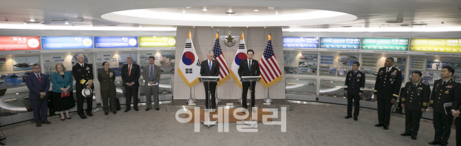 [포토]韓-美 국방장관회담, 국방부에서 열려