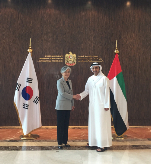 한-UAE 외교장관 전략대회…'특별 전략적동반자' 관계 발전 모색