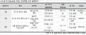 고강도 규제에도… ‘40층 이상’ 초고층 주상복합 인기