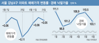 '아파트값 더 빠질라'···강남4구, 경매시장서도 찬밥