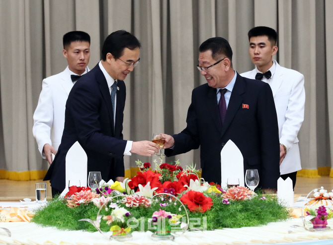 [포토] 인민문화궁전 환송만찬