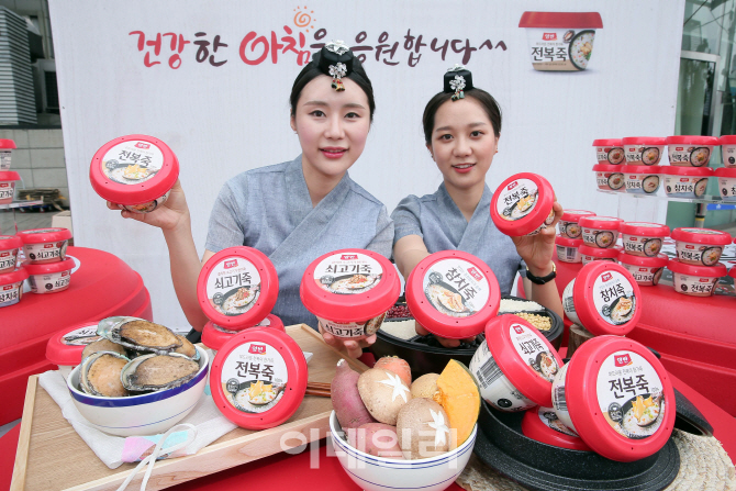 [포토]동원 '바쁜아침 양반죽으로 든든하게'
