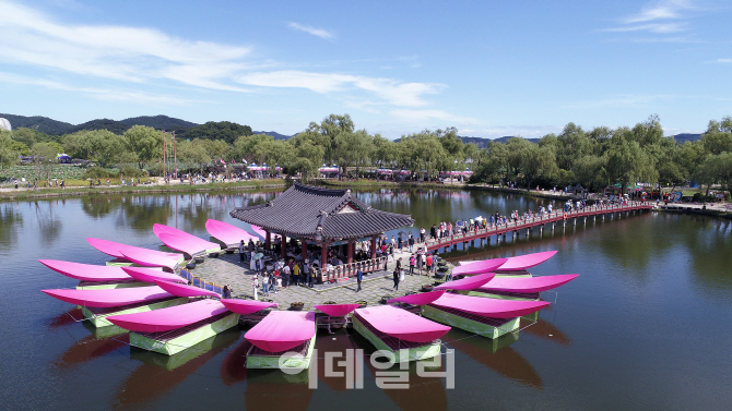 [포토]'북적이는 포룡정'