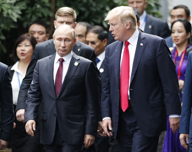 트럼프-푸틴, 16일 만난다…北核·시리아 문제 등 논의