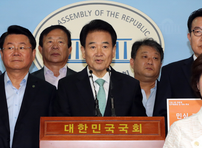 정동영, 평화당 당권 도전 "지지율 두 자리 수로 끌어올릴 것"