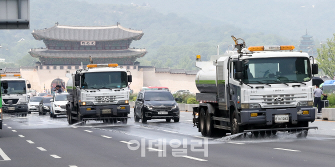 [포토]열섬현상 저감조치 나선 서울시