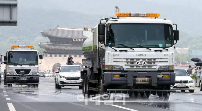 [포토]도심의 열기는 잡아라