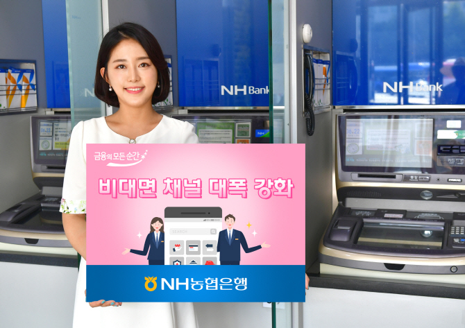 NH농협銀, 비대면채널 대폭 강화…상품가입 24시간·365일 가능