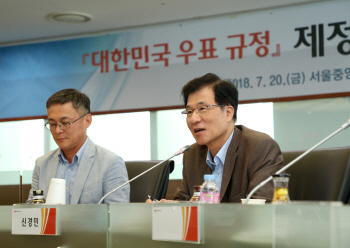 [포토]기념우표 발행절차 강화..‘대한민국 우표 규정’제정 간담회
