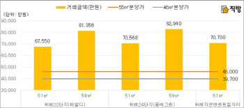 신혼희망타운 분양가, 주변 시세 대비 위례는 낮고 평택은 높아