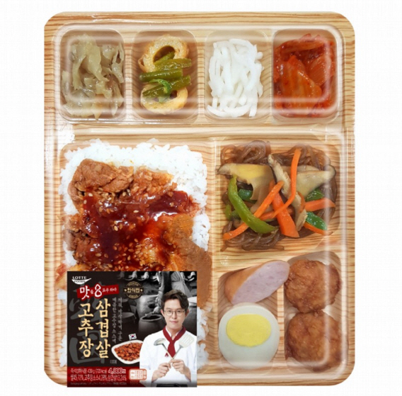 세븐일레븐, 맛8도시락 한국편 '고추장 삼겹살' 출시