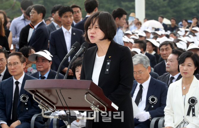 [포토]이정미 정의당 대표의 조사