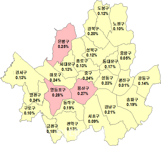 영등포·용산·은평구 아파트값 '껑충'..다시 뛰는 서울 집값