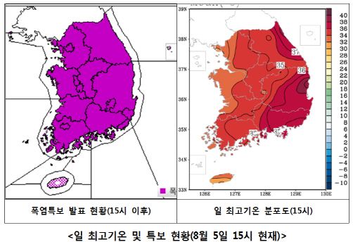 40도 살인더위 끝났지만…8월 중순까지 무더위 계속