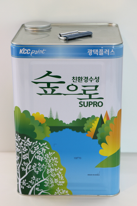 KCC, 친환경 페인트 '숲으로 광택수성 플러스' 출시