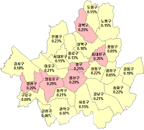 서울 집값 상승폭 4주째 확대..개발호재·이주수요 영향