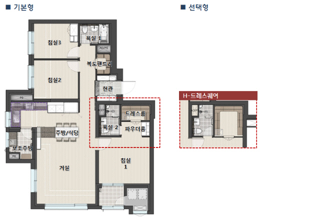 현대건설, 두배 넓은 드레스룸·독서실 같은 자녀방 선봬