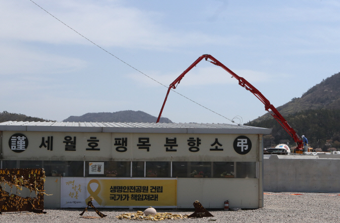 진도 팽목항 '세월호 분향소' 역사의 뒤안길로