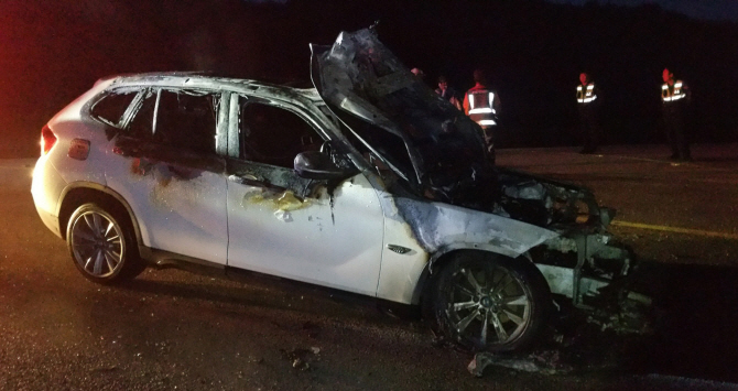 리콜 대상 아닌 BMW X1 화재…올 들어 40번째