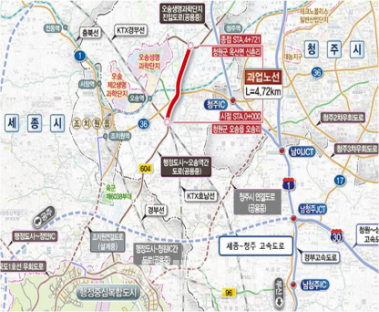 충북 오송~강내 잇는 '국도 36호선 궁평고가道' 사용 재개