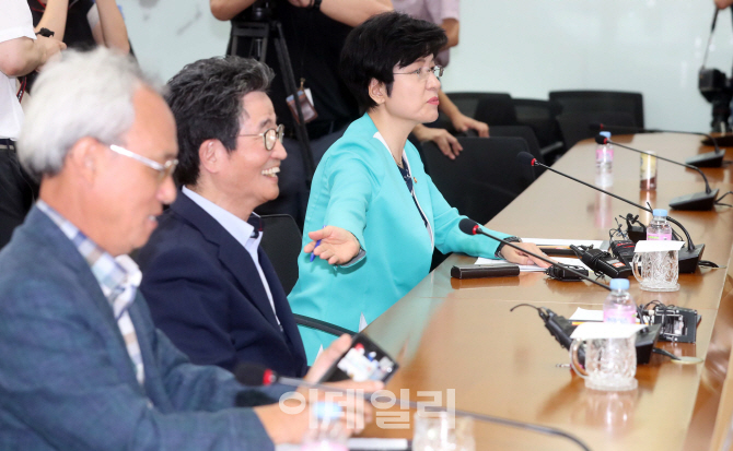 [포토]김영주 고용부 장관의 발언