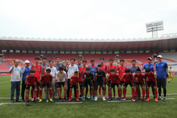 연천유소년축구단, 축구로 '남북교류' 일조