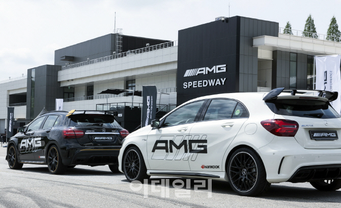 한국타이어, 벤츠 AMG 스피드웨이에 타이어 독점 공급