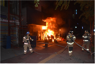 '불친절' 이유로 편의점 불질러 점주 사망케 한 40대男 구속