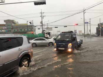 고양 564.5㎜, 양주 시간 당 93.5㎜ 물폭탄..사망, 실종도