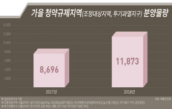 8.27대책으로 늘어난 청약규제지역…가을 1만가구 이상 분양