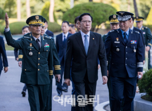 기무사 대체 군사안보지원사령부 출항(종합)